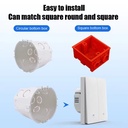 Tuya WiFi smart Wall switch  N+L  2Gang Wireless Remote Control Light Switch Work Alexa Google Home 2 way 
