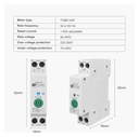 Tuya Smart Switch 63A 1P+N Energy Meter Kwh with Overload Voltage Protection by Mr. IT