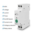 Tuya Smart Switch 63A 1P+N Energy Meter Kwh with VA Protection TOB9-VAP by Mr. IT
