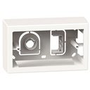 Arnocanali Module holder wall box Minikappa 4 Places White SPM504.3 for Meta Switches