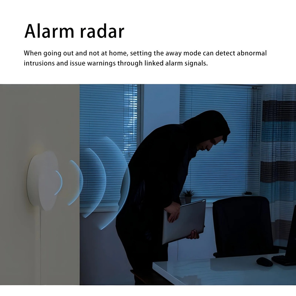 Ewelink Wifi radar human presence sensor wall mounted MG3