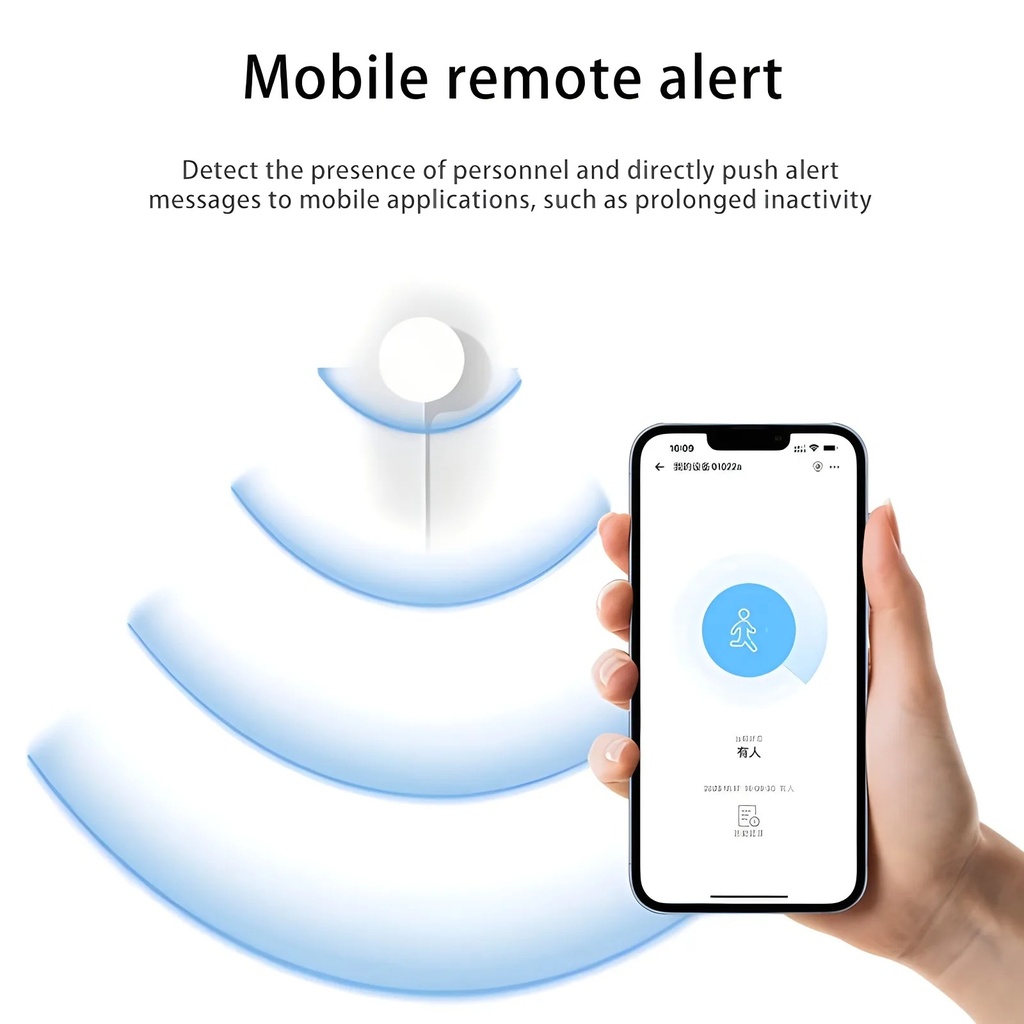 Ewelink Wifi radar human presence sensor wall mounted MG3