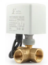 3/4 inch 3 way brass motorized ball valve