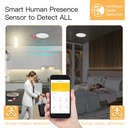 Ewelink Zigbee radar human presence sensor ceiling mounted MG1