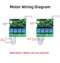 Ewelink WIFI+RF Switch 4 Channel + Case DC7-32V 10A 