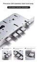 Tuya wifi door lock MSL02 with face recognition and fingerprint 