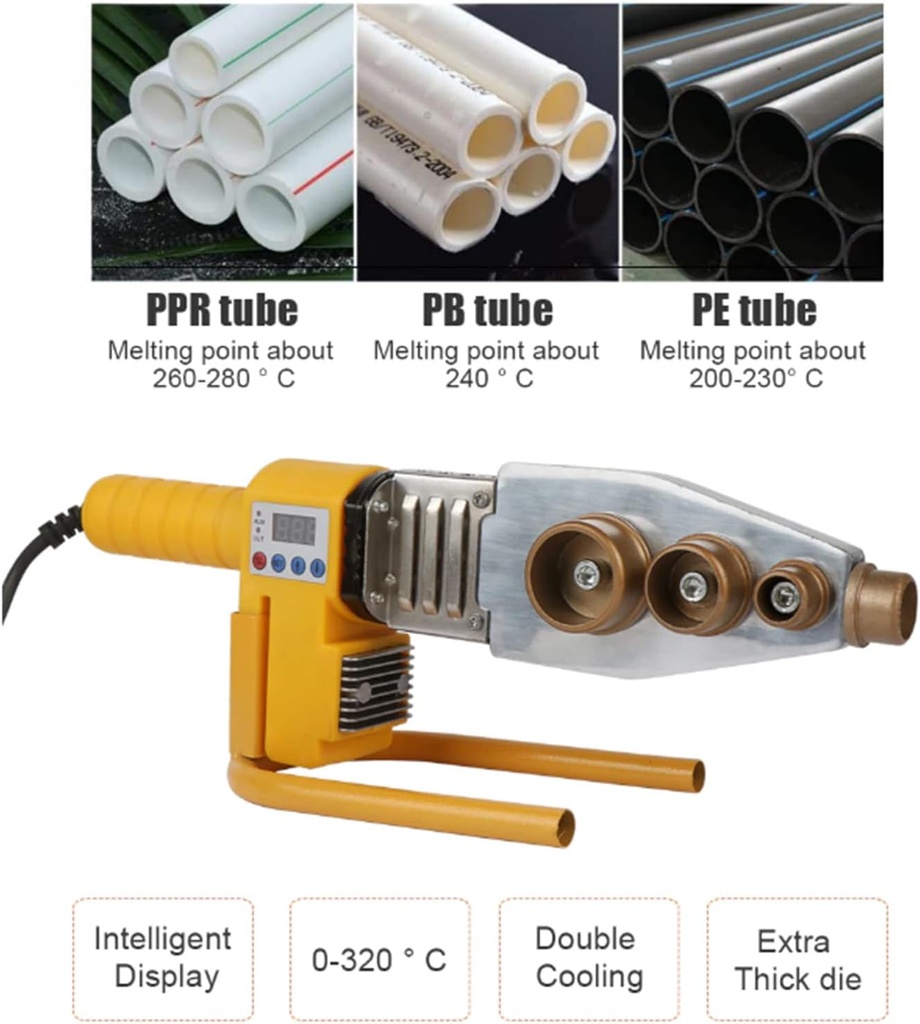 ABC electronic thermostats welding ppr pipe 20-32 1000w 