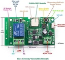 Tuya WIFI+RF Switch DC7-32V 1 Channel ST-DC1 no case