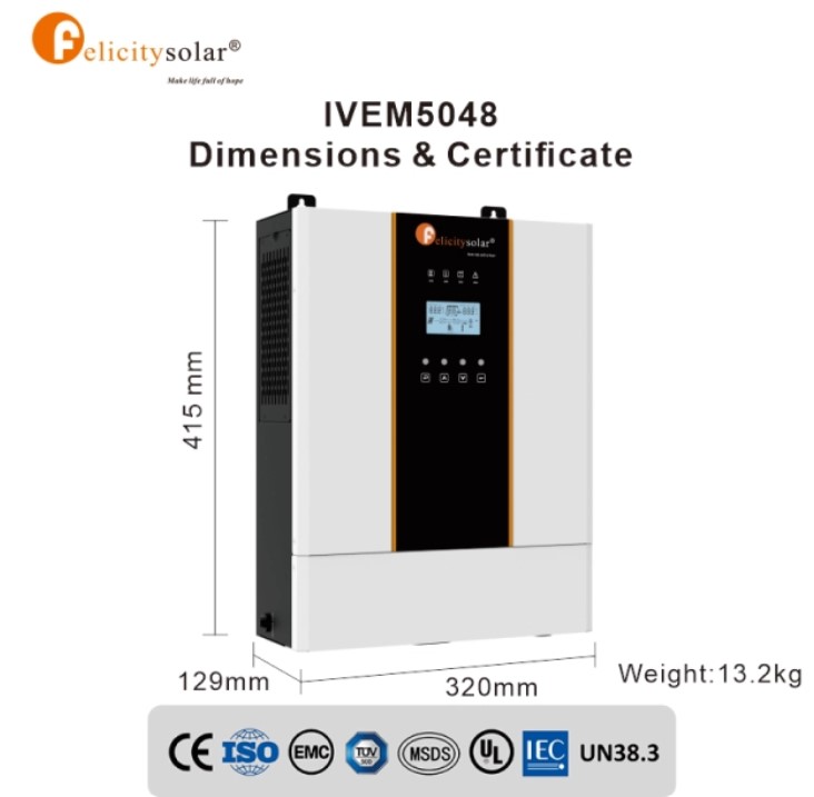 Felicity 5kw offgrid inverter IVEM5048