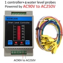 Tuya Wifi Water Level Sensor Controller Monitor, Leak Sensor Water supply, pumping KL-W1WL