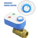 TUYA WiFi smart Brass valve for water with timer 3/4" 