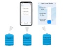 Tuya Wifi Water Level Monitor Ultrasonic with Solar Panel Charging battery TLC 2326-WF-S