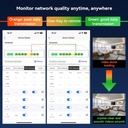 Managed poe switch 10 ports cloud system 120w
