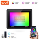 Tuya wifi Smart Flood Light 50W Dimmable RGB PST-FL-50W