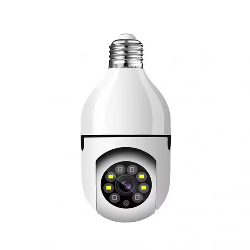 TUYA Wi-Fi smart Bulb camera Night Vision Two Way Audio 355 Degree 3MP PST-F1-2MP