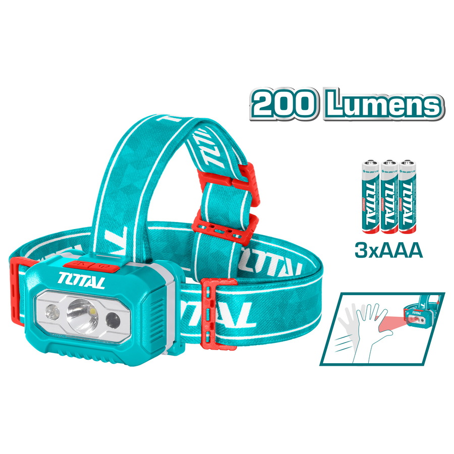TOTAL HEADLAMP 200 Lumens THL013AAA6