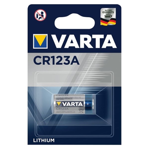 Varta lithium CR123A