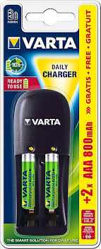 Varta DAILY Charger + 2x AAA 800mAh Ready to Use 