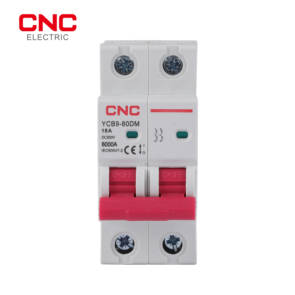 CNC DC Circuit Breaker 2P YCB9-80DM 500v
