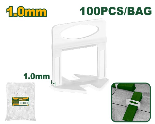 JADEVER Tile Leveler 1.0mm 100pcs per Bag JDXZ2001