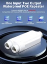 waterproof poe extender / repeater waterproof outdoor