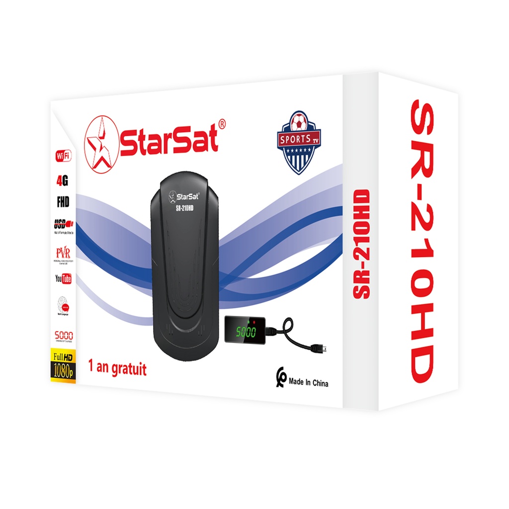 StarSat SR-210HD FULL HD satellite  receiver