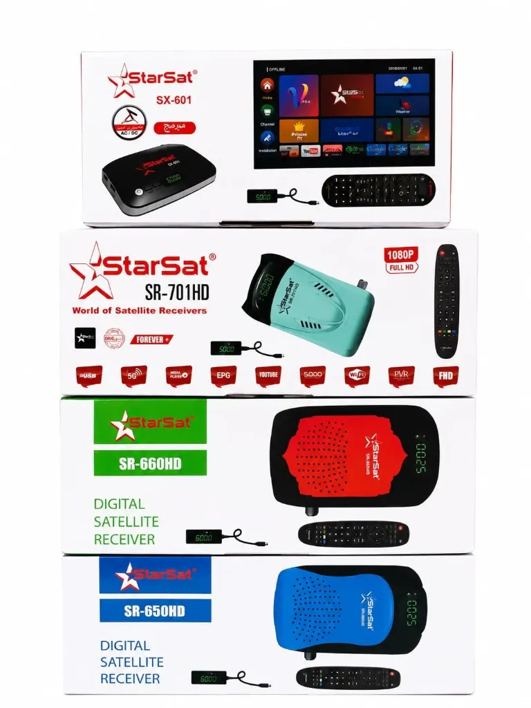 StarSat SX-601 ,SR-650HD, SR-660HD, SR-701HD FULL HD satellite  receiver