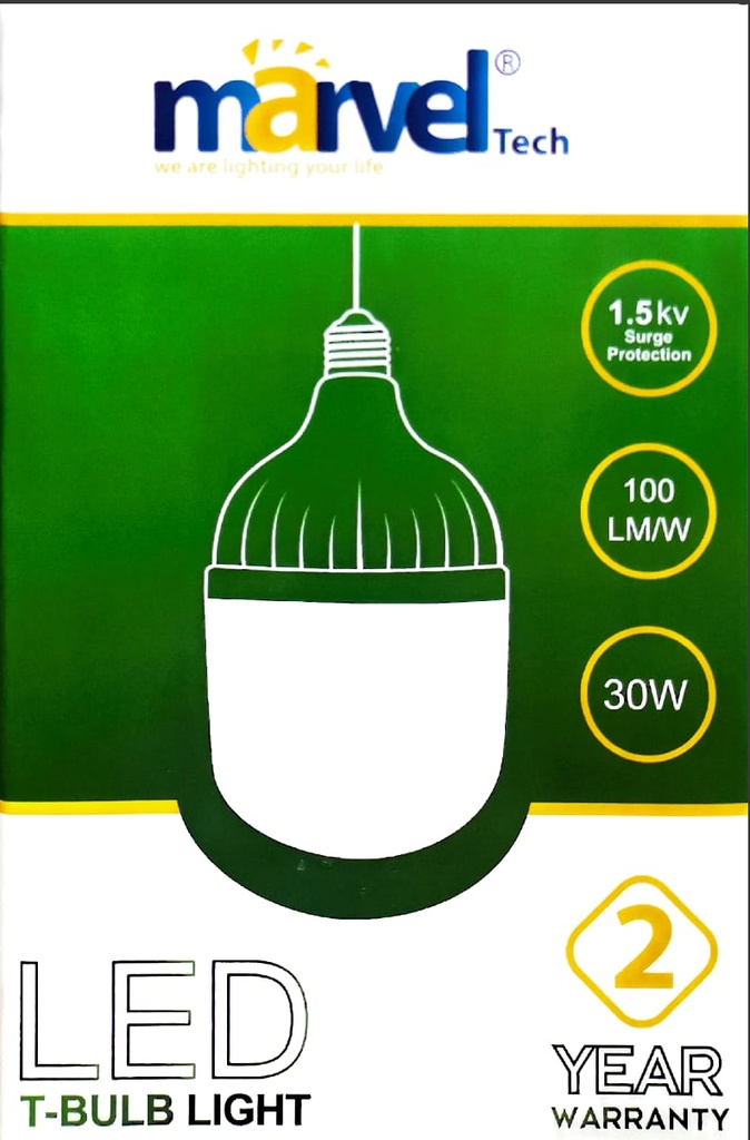Marvel e27 Led bulb 30W day light 3000 Lumen 8000k MS-22535 