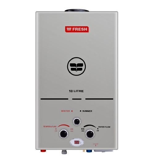 Fresh Gas Water Heater 10 Liters Spa with Adapter LNG
