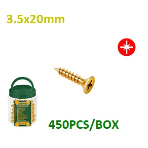 JADEVER chipboard screw 3.5*30mm 450pcs/bottle JDXS5T11