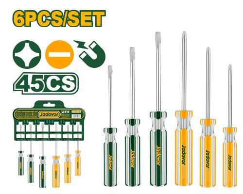JADEVER 6 Pcs screwdriver set JDSS3206 