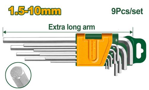 JADEVER 9pcs set 1.5-10mm Hex key JDHK1292