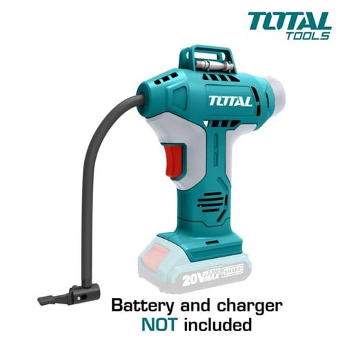 TOTAL Cordless auto air compressor 20V TACLI2001