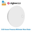 Ewelink Zigbee breathing radar human presence sensor wall mounted MG3