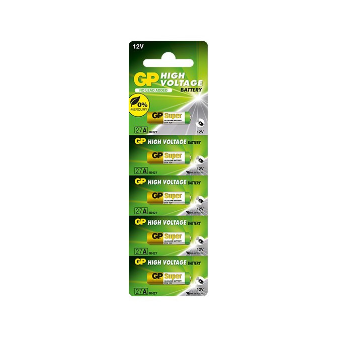 GP Alkaline 12V 27A