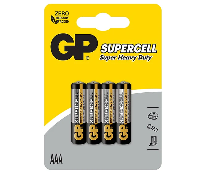 GP Supercell AAA pack of 4