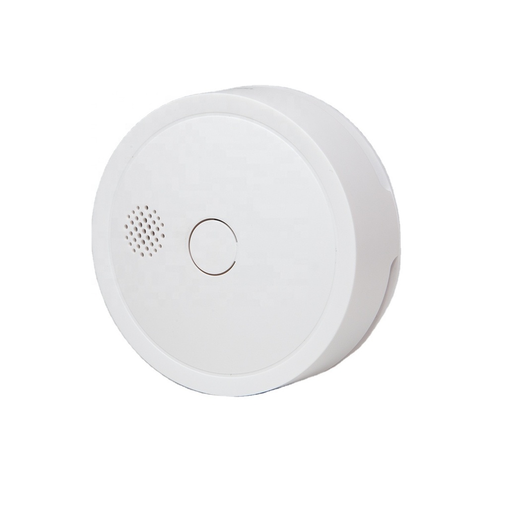 [SHT-1213] TUYA Zigbee 3.0  wifi smart Smoke fire detector & security alarm   HS2SA-5 from Heiman