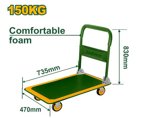 JADEVER 4-Wheel Multi-Purpose Cart Foldable JDWB1315