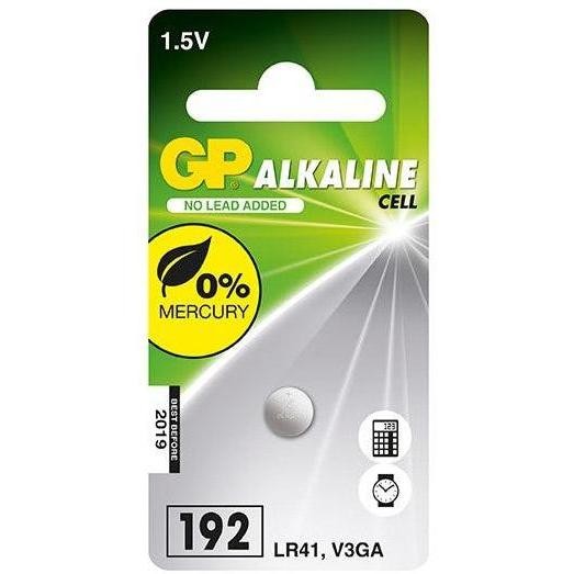 GP Alkaline cell battery LR41 V3GA