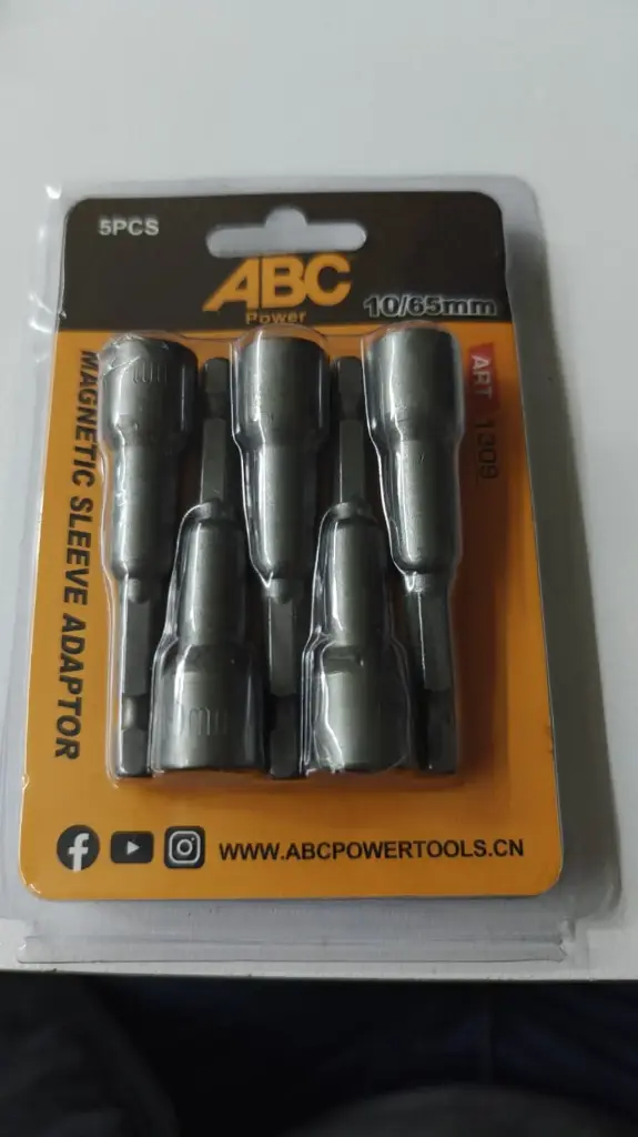 ABC 5pcs magnetic sleeve10/65mm 