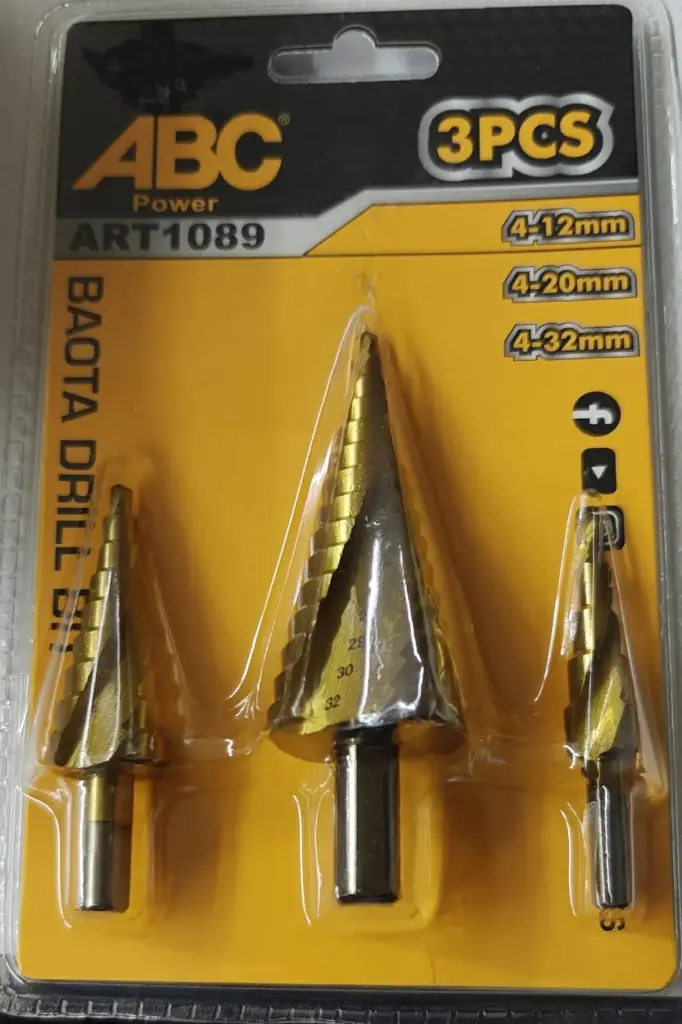 ABC 3pcs baota drill bit 1089