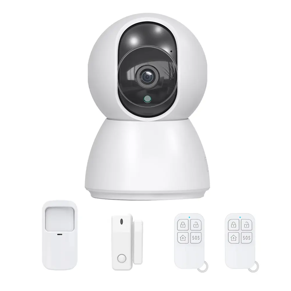 Tuya Smart 4MP WiFi Camera - IOT Alarm Integration, Motion Detection, Two - way Audio PST-IOT-C23B