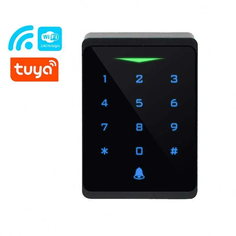 [SHT-1209] TUYA Smart WIFI waterproof touch keypad access control PST-Ch1