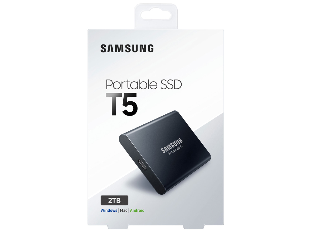 SAMSUNG Portable SSD T5 2TB MU-PA2T0B