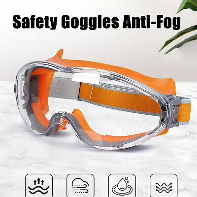 Safety goggles for eye protection anti fog scratch resistant