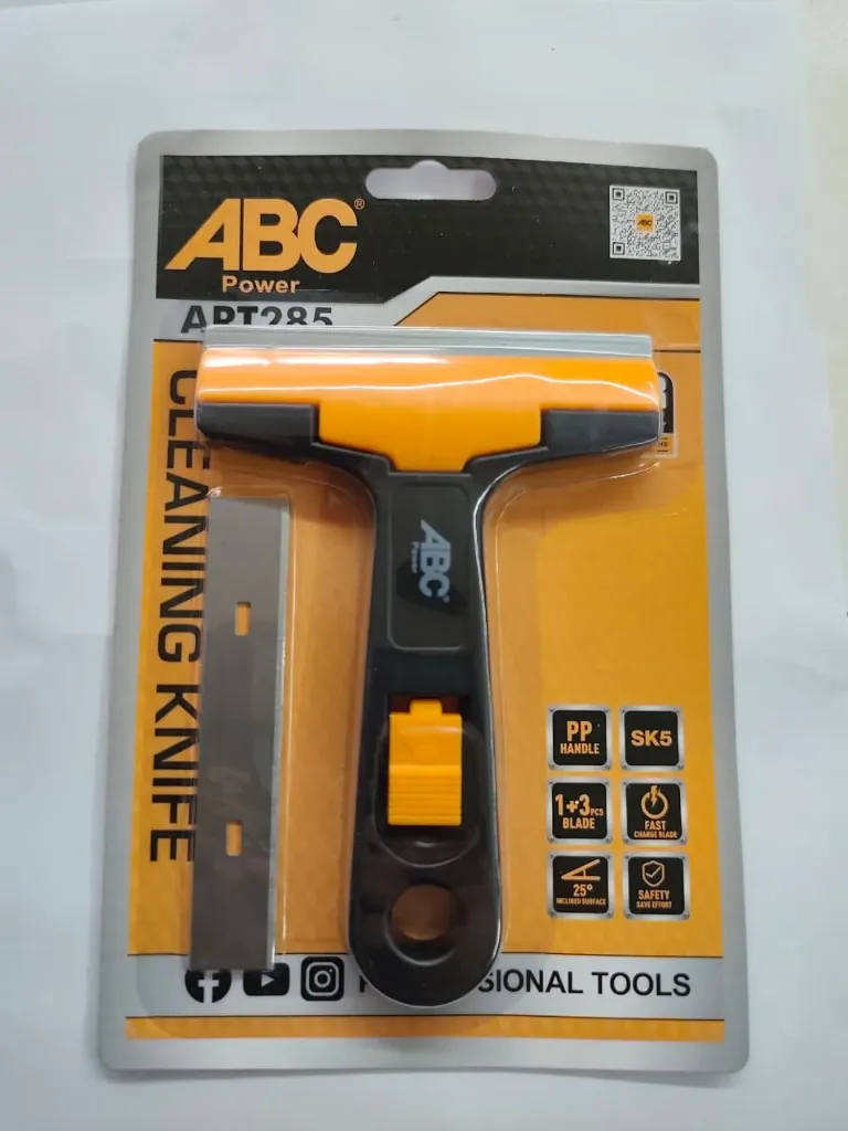 ABC cleaning knife with 3 pieces spare blades