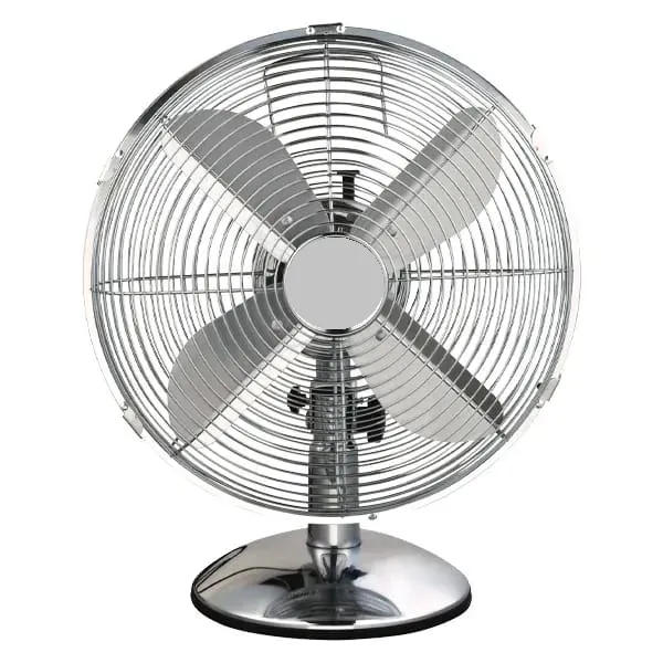 AGI 16" Chrome Desk Fan 220V 50Watt  AG-1640