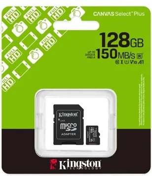 Kingston MicroSD Canvas Select Plus 64GB SDCS3 100MB/s