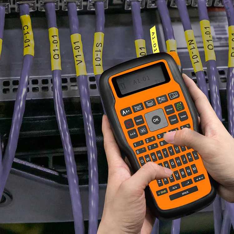 E1000 pro handheld, portable industrial label printer