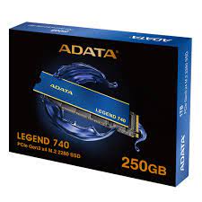 [ITT-1032] ADATA LEGEND 740 PCle Gen3 M.2 2280 SSD 250GB